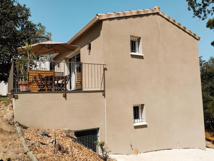Charmante Maison Avec Jardin Aux Portes Des Gorges De L'Ardeche Saint-Julien-de-Peyrolas Buitenkant foto
